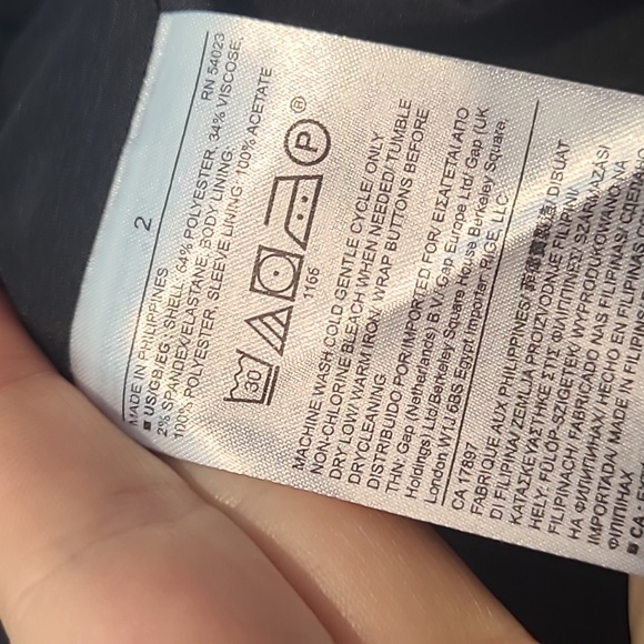 Banana Republic Blazer Black (Size 2) - Picture 9 of 9